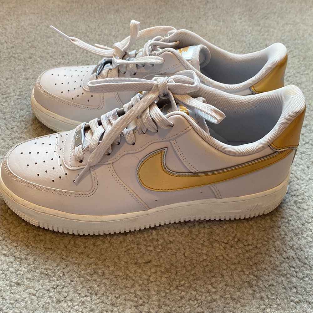 Light purple Air Force ones